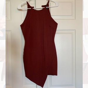 Asymmetric Bodycon Dress